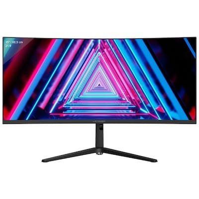 LC-Power M35-UWQHD-120-C 88,9cm (35") UWQHD VA Monitor Curved HDMI/DP 120Hz Sync von LC-Power