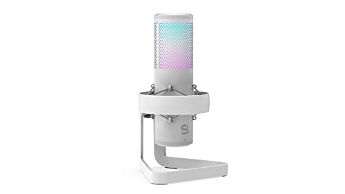 SPC Gear AXIS Mikrofon, weiß, USB-C, Klinke von SilentiumPC
