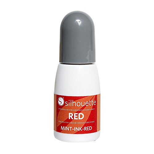 Silhouette Mint Stempel Farbe in 18 Varianten 5 ml, Farbe:Rot von Silhouette America