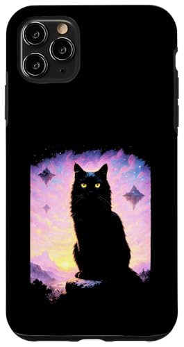 Katze Cosmic Art Night Mystical Fantasy Sunset Hülle für iPhone 11 Pro Max Katze Cosmic Art Night Mystical Fantasy Sunset Hülle für iPhone 11 Pro Max von Silhouette