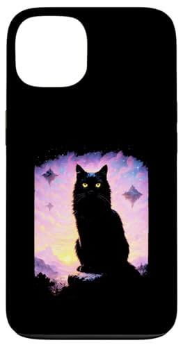 Katze Cosmic Art Night Mystical Fantasy Sunset Hülle für iPhone 13 Katze Cosmic Art Night Mystical Fantasy Sunset Hülle für iPhone 13 von Silhouette