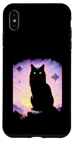 Katze Cosmic Art Night Mystical Fantasy Sunset Hülle für iPhone XS Max Katze Cosmic Art Night Mystical Fantasy Sunset Hülle für iPhone XS Max von Silhouette