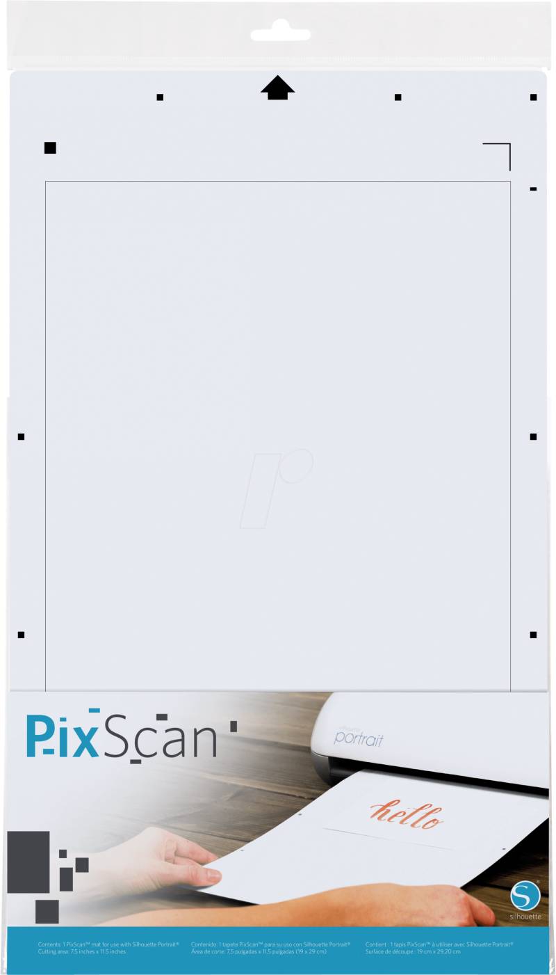 PORTRAIT CUTMATP - Schneidematte, standard klebend, 195 mm x 292 mm von Silhouette