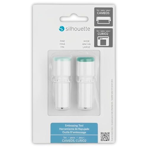 Prägewerkzeug-Set für Silhouette Cameo 5 und Silhouette Curio 2, 2 Stück von Silhouette