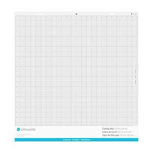 Silhouette CUT-MAT-24X24 Schneidematte für Schneideplotter normal klebend 610 x 610 mm (24 x 24 Zoll) von Silhouette