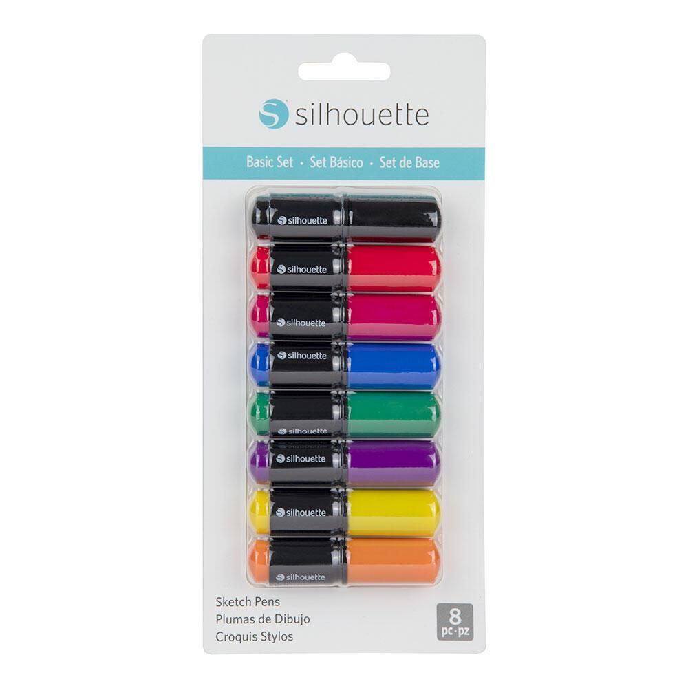 Silhouette Sketch Pens Basicpack für Cameo und Portrait Hobbyplotter von Silhouette