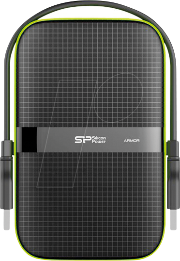 SIPO 36000 - Silicon Power Armor A60, grün, USB 3.0, 2 TB von Silicon Power