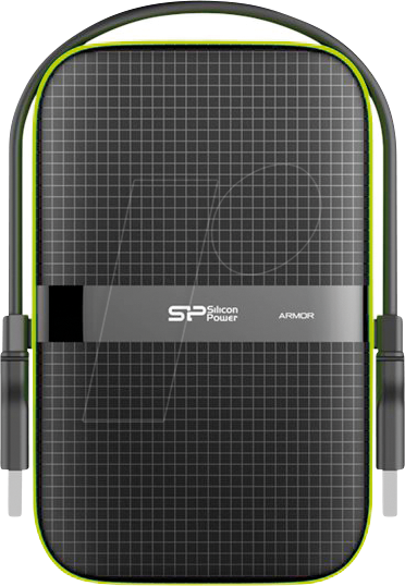 SIPO 47464 - Silicon Power Armor A60, grün, USB 3.0, 4 TB von Silicon Power