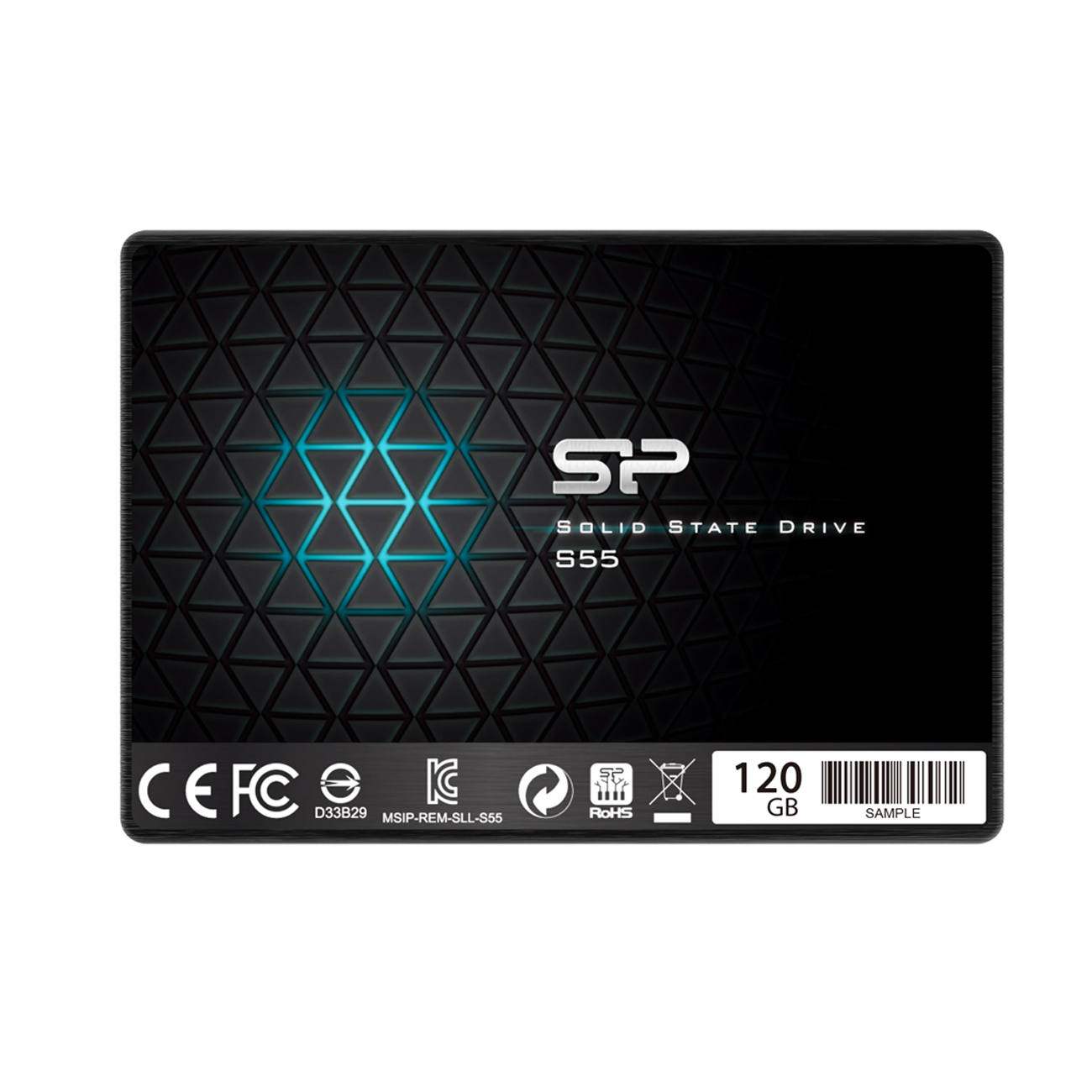 SSD 120GB Silicon Power 2.5 SATAIII S55 3D Nand Black SSD 120GB Silicon Power 2.5 SATAIII S55 3D Nand Black von Silicon Power