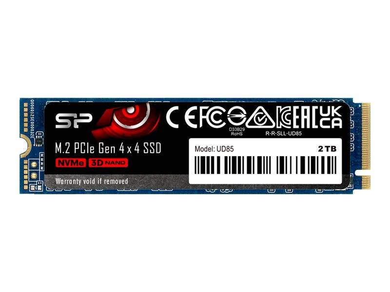SSD 250GB Silicon Power PCI-E UD85 Gen 4x4 NVMe 3D Nand TLC SSD 250GB Silicon Power PCI-E UD85 Gen 4x4 NVMe 3D Nand TLC von Silicon Power