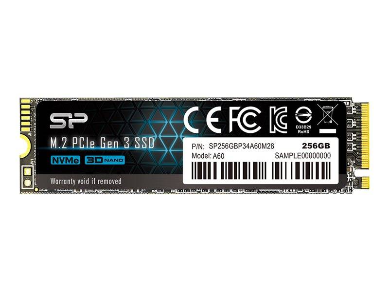 SSD 256GB Silicon Power M.2 PCI-E Ace A60 Gen 3x4 NVMe SSD 256GB Silicon Power M.2 PCI-E Ace A60 Gen 3x4 NVMe von Silicon Power