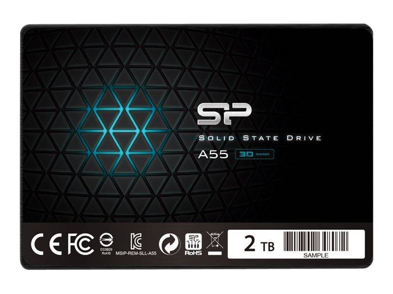 SSD   2TB  Silicon Power 2.5 SATAIII A55 3D Nand TLC von Silicon Power