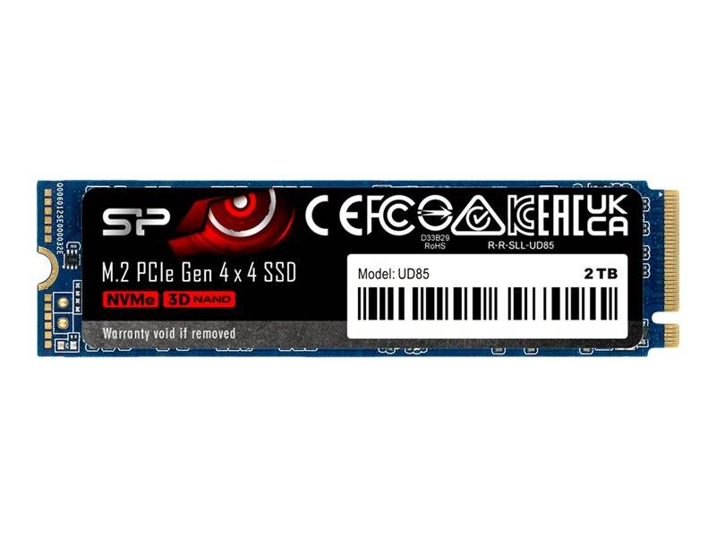 SSD 500GB Silicon Power PCI-E UD85 Gen 4x4 NVMe 3D Nand TLC SSD 500GB Silicon Power PCI-E UD85 Gen 4x4 NVMe 3D Nand TLC von Silicon Power