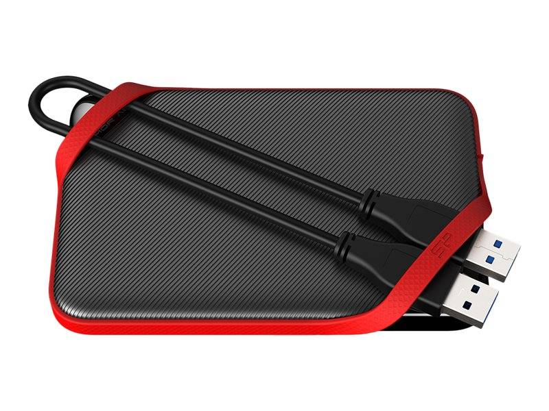 Silicon Power 6.3cm (2.5) 4TB USB3.0 A62 Black/Shock/Water extern retail von Silicon Power