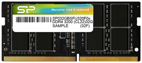 Silicon Power SP016GBSFU266X02 Laptop-Arbeitsspeicher Modul DDR4 16GB 1 x 16GB 2666MHz 260pin SO-DIM von Silicon Power
