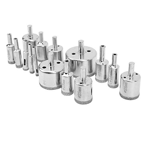 SilkRoadSupply Diamantbohrer Bitloch Säge Set Professionelles Hochleistungs -Schneidwerkzeug für Marmorkeramikglasstahl Diamantstaubbeschichtung 6 mm bis 50 mm 15pcs/Set SilkRoadSupply Diamantbohrer Bitloch Säge Set Professionelles Hochleistungs -Schneidwerkzeug für Marmorkeramikglasstahl Diamantstaubbeschichtung 6 mm bis 50 mm 15pcs/Set von SilkRoadSupply