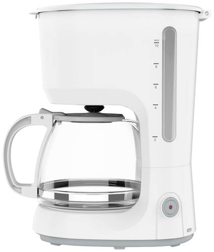 Silva Homeline KA 2300 Kaffeemaschine Weiß Fassungsvermögen Tassen=10 Glaskanne von Silva Homeline