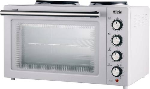 Silva Homeline KK 2900 Minibackofen inkl. Herdplatten, Grillfunktion, Heißluft-Funktion, mit Grills Silva Homeline KK 2900 Minibackofen inkl. Herdplatten, Grillfunktion, Heißluft-Funktion, mit Grills von Silva Homeline