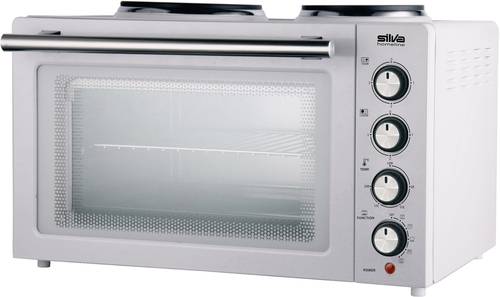 Silva Homeline KK 2900 Minibackofen inkl. Herdplatten, Grillfunktion, Heißluft-Funktion, mit Grills von Silva Homeline