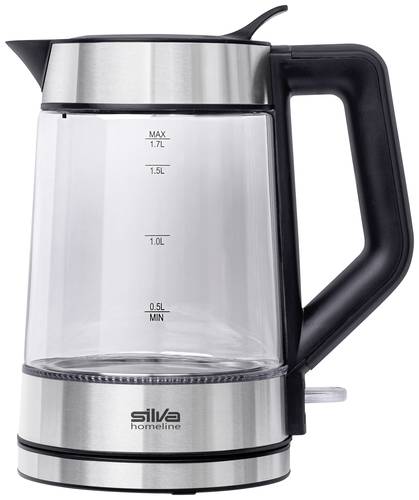 Silva Homeline KL-G 2007 Wasserkocher schnurlos Silber, Schwarz von Silva Homeline