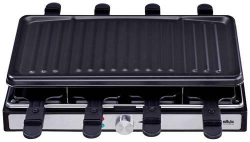 Silva Homeline PK-R 088 Raclette 8Pfännchen, Antihaftbeschichtung, Überhitzungsschutz, Kontrollleu Silva Homeline PK-R 088 Raclette 8Pfännchen, Antihaftbeschichtung, Überhitzungsschutz, Kontrollleu von Silva Homeline