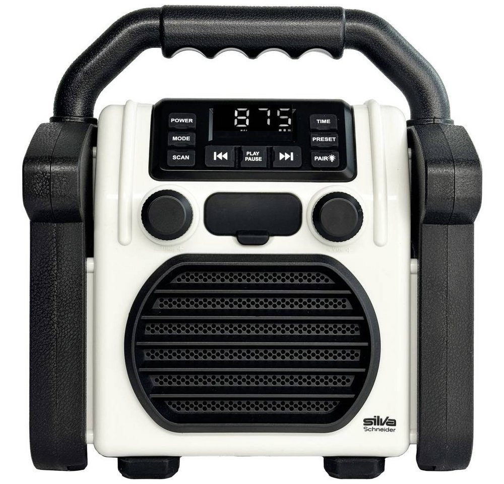 Silva Schneider Baustellenradio BR 230 BT Radio (Weckfunktion, Akku-Ladefunktion, wiederaufladbar) von Silva Schneider