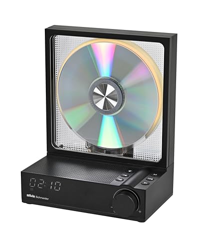 Silva Schneider CDP 99 BT | CD-Player mit MP3-Funktion, Bluetooth 5.3 Sender & Empfänger, LED-Display, 4000mAh Akku, Fernbedienung, Anti-Schock, USB-C, SD-Karte, tragbar, 50W p.m.p.o. – Schwarz Silva Schneider CDP 99 BT | CD-Player mit MP3-Funktion, Bluetooth 5.3 Sender & Empfänger, LED-Display, 4000mAh Akku, Fernbedienung, Anti-Schock, USB-C, SD-Karte, tragbar, 50W p.m.p.o. – Schwarz von Silva Schneider