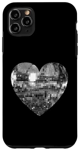 Silberne Discokugel Herz Hülle für iPhone 11 Pro Max Silberne Discokugel Herz Hülle für iPhone 11 Pro Max von Silver Disco Ball Heart