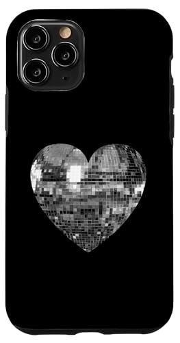 Silberne Discokugel Herz Hülle für iPhone 11 Pro Silberne Discokugel Herz Hülle für iPhone 11 Pro von Silver Disco Ball Heart