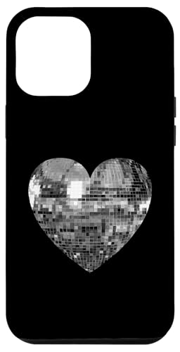 Silberne Discokugel Herz Hülle für iPhone 12 Pro Max Silberne Discokugel Herz Hülle für iPhone 12 Pro Max von Silver Disco Ball Heart