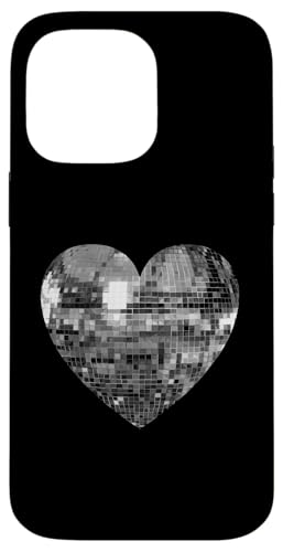 Silberne Discokugel Herz Hülle für iPhone 14 Pro Max Silberne Discokugel Herz Hülle für iPhone 14 Pro Max von Silver Disco Ball Heart