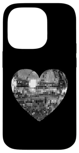Silberne Discokugel Herz Hülle für iPhone 14 Pro Silberne Discokugel Herz Hülle für iPhone 14 Pro von Silver Disco Ball Heart