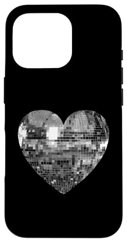 Silberne Discokugel Herz Hülle für iPhone 16 Pro Silberne Discokugel Herz Hülle für iPhone 16 Pro von Silver Disco Ball Heart