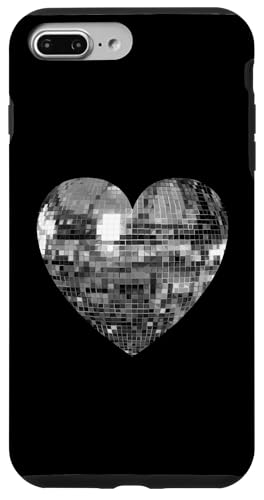 Silberne Discokugel Herz Hülle für iPhone 7 Plus/8 Plus Silberne Discokugel Herz Hülle für iPhone 7 Plus/8 Plus von Silver Disco Ball Heart