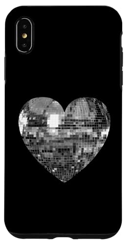 Silberne Discokugel Herz Hülle für iPhone XS Max Silberne Discokugel Herz Hülle für iPhone XS Max von Silver Disco Ball Heart