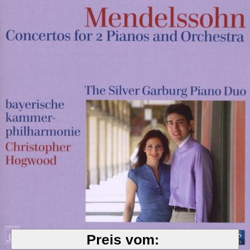 Konzerte für 2 Klaviere & Orchester von Silver Garburg Piano Duo