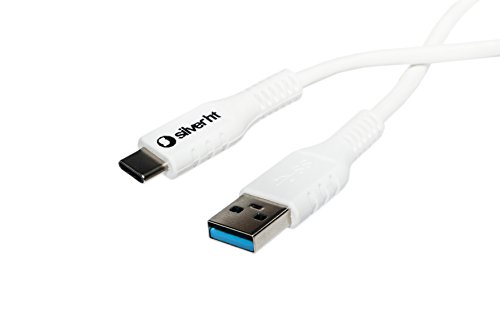 Silver HT 93643 USB-3.0-Kabel, Typ C, 1,5 m, Weiß von Silver HT