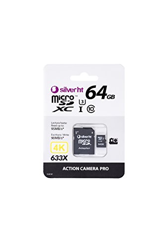 SilverHT NANOHOOP 111571840164 – microSDXC-Speicherkarte (64 GB) von Silver HT