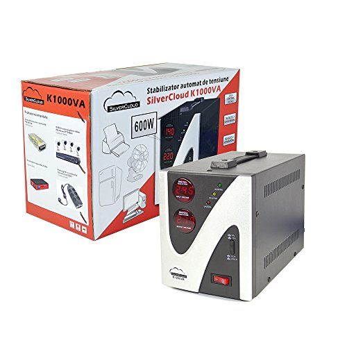 Spannungsstabilisator SilverCloud 1000VA 600W Spannungsstabilisator SilverCloud 1000VA 600W von SilverCloud