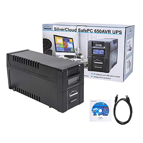 UPS SilverCloud SafePC 650AVR Power 360W LCD-Bildschirm PC-Überwachungssoftware UPS SilverCloud SafePC 650AVR Power 360W LCD-Bildschirm PC-Überwachungssoftware von SilverCloud