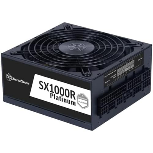 Silverstone SST-SX1000R-PL, vollständig modulares, SFX-L-Netzteil, 1200W, SFX12V 4,0 & PCIe 5,0 Silverstone SST-SX1000R-PL, vollständig modulares, SFX-L-Netzteil, 1200W, SFX12V 4,0 & PCIe 5,0 von SilverStone Technology