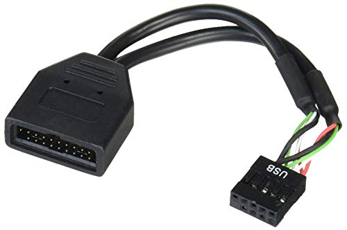 SilverStone G11303050-RT - Internes 19pin USB 3.0 auf USB 2.0 Adapterkabel von SilverStone Technology