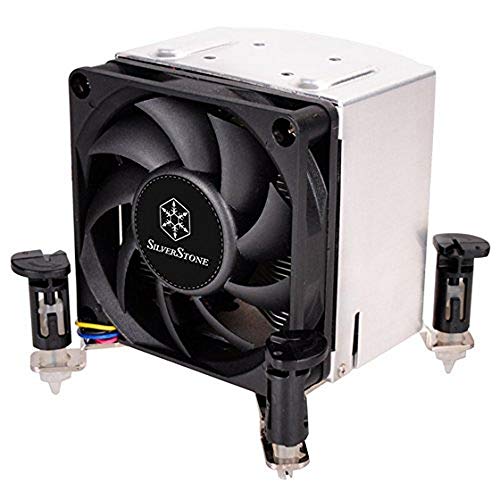 SilverStone SST-AR10-115XP - Argon CPU-Kühler mit 3 Wärmerohren, Direct Contact Heatpipe-Technologie und 70 mm-PWM-Lüfter für Intel-Sockel von SilverStone Technology