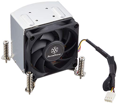 SilverStone SST-AR10-115XS - Argon CPU-Kühler mit 3 Wärmerohren, Direct Contact Heatpipe-Technologie und 70 mm-PWM-Lüfter für Intel Sockel von SilverStone Technology