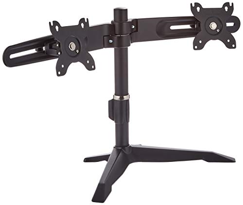 SilverStone SST-ARM23BS - Verstellbarer Dual-LCD/-LED Monitorständer für 2 Monitore mit max. 24", Monitore 360° drehbar sowie ±15° schwenk- und kippbar, Maximale Montagelochabstände VESA MIS-D 75x75/100x100, schwarz SilverStone SST-ARM23BS - Verstellbarer Dual-LCD/-LED Monitorständer für 2 Monitore mit max. 24", Monitore 360° drehbar sowie ±15° schwenk- und kippbar, Maximale Montagelochabstände VESA MIS-D 75x75/100x100, schwarz von SilverStone Technology
