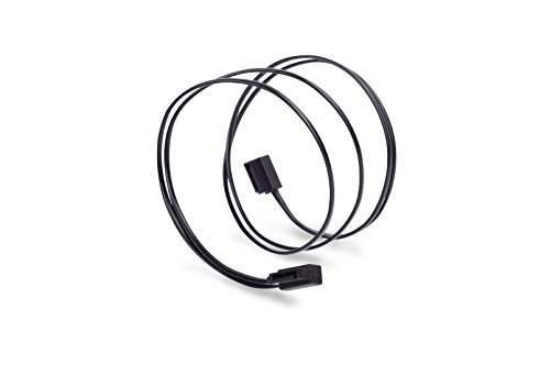 SilverStone SST-CP11-500 - SATA III 6 Gbps Kabel, ultra-dünn, um 90° abgewinkelte Anschlüsse, 50 cm, schwarz SilverStone SST-CP11-500 - SATA III 6 Gbps Kabel, ultra-dünn, um 90° abgewinkelte Anschlüsse, 50 cm, schwarz von SilverStone Technology