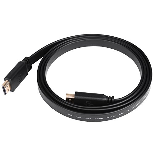 SilverStone SST-CPH02B-1500 - Premium 1.5m Ultra High Speed HDMI Kabel, 4k, 1.4a, ARC, 3D, Ethernet, schwarz von SilverStone Technology