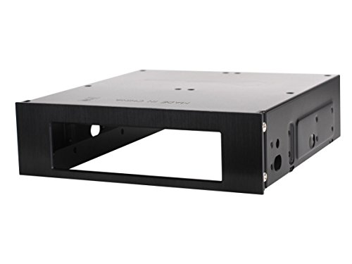 SilverStone SST-FP55B - Front Panel Adapter 5.25" auf 3.5" mit Halterung für 2x 2.5" HDD/SSD, schwarz SilverStone SST-FP55B - Front Panel Adapter 5.25" auf 3.5" mit Halterung für 2x 2.5" HDD/SSD, schwarz von SilverStone Technology