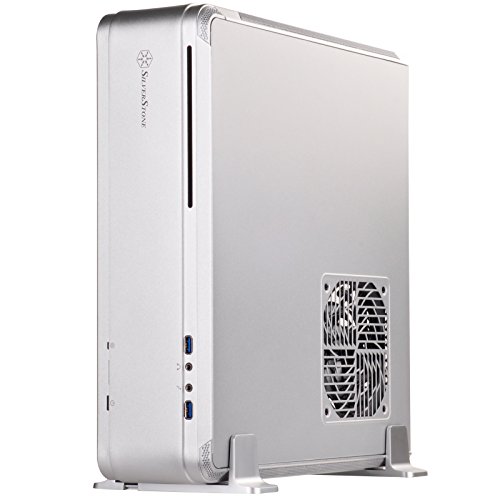 SilverStone SST-FTZ01S - Fortress High-End Mini-ITX Gaming HTPC Gehäuse, silber von SilverStone Technology