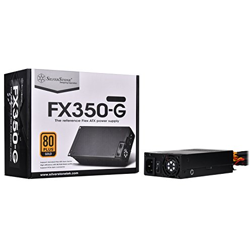 SilverStone SST-FX350-G - Flex Serie, 350W 80 Plus Gold geäuscharmes PC-Netzteil mit 40mm-Lüfter von SilverStone Technology